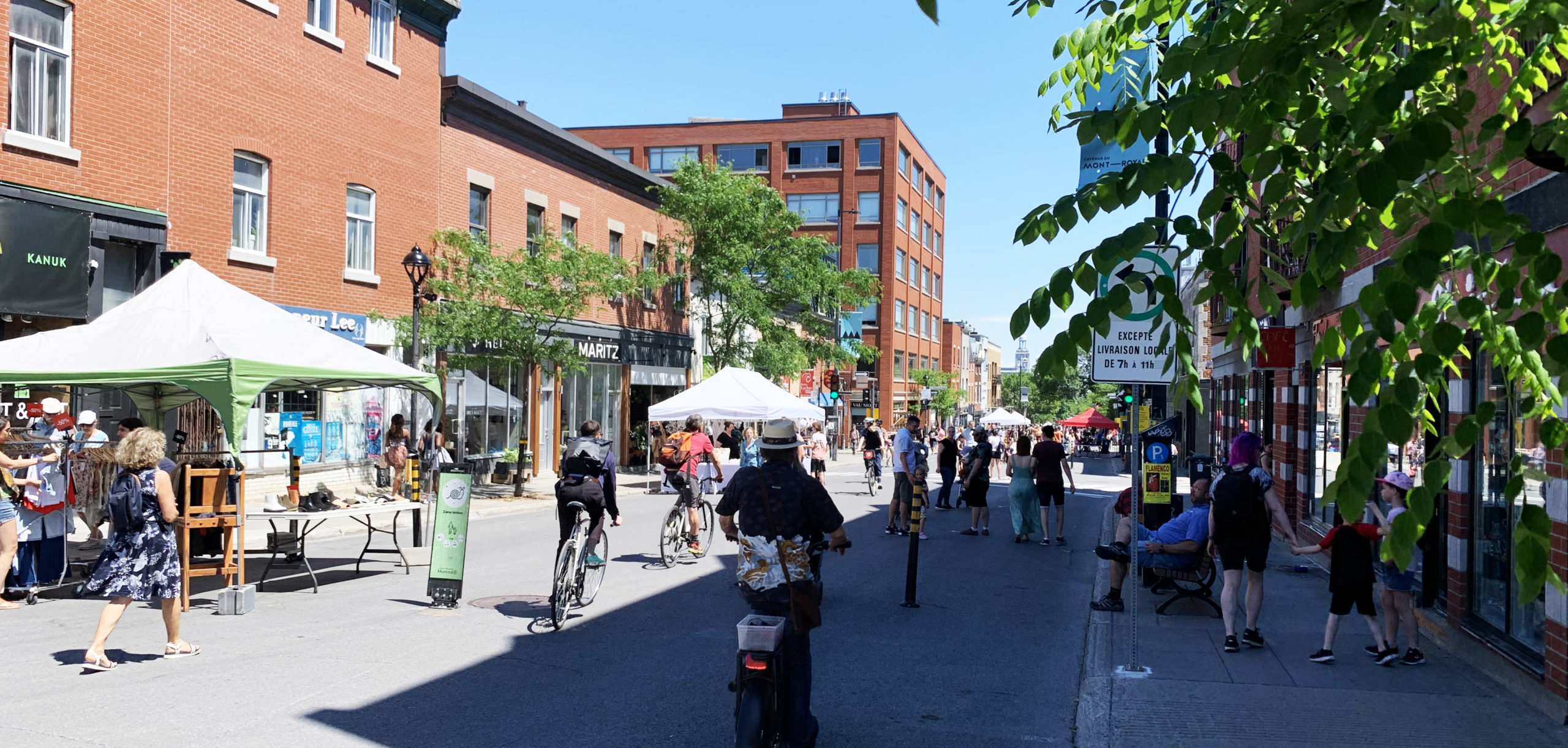 Amérique : Montréal piétonnise en mode estival